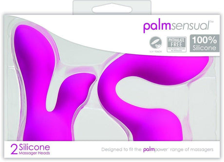 PalmSensual Massager Heads Pink (For use with PalmPower) - Naughty by Nature Adult Store