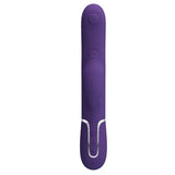 Party Up ALAN Dual Motor Vibrator - Purple - VIBRATORS