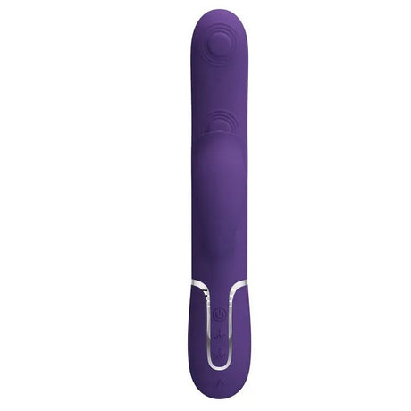 Party Up ALAN Dual Motor Vibrator - Purple - VIBRATORS