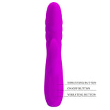 Party Up BOB Thrusting Vibe - Purple - VIBRATORS