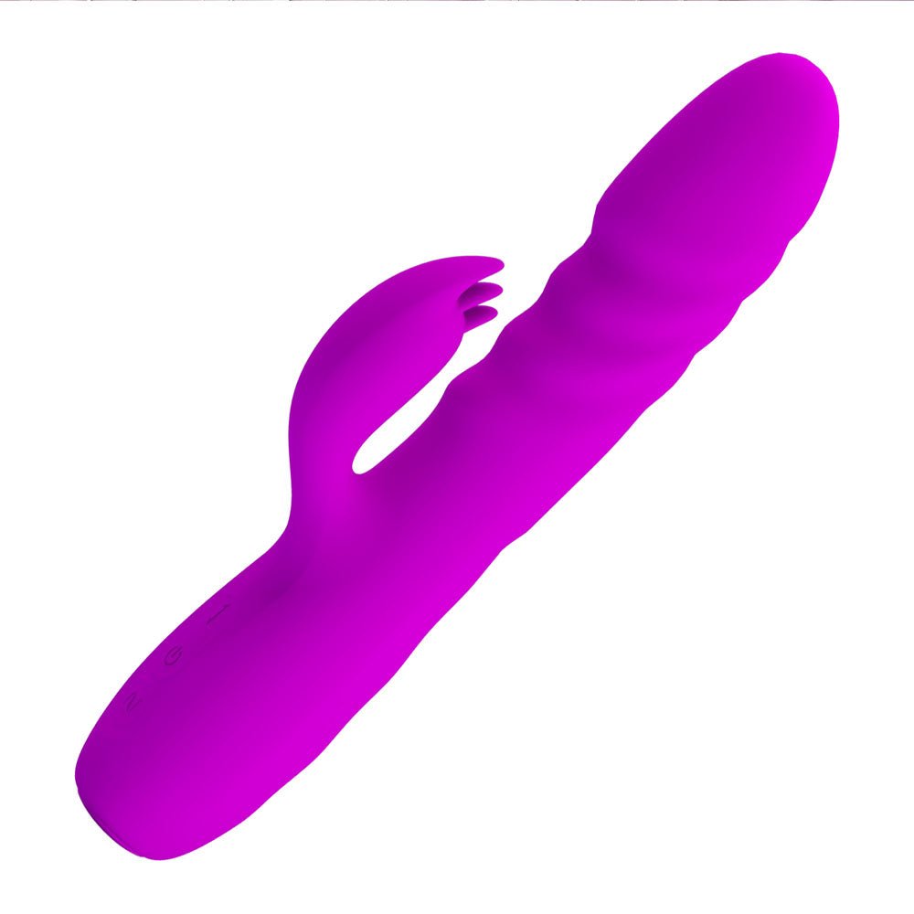 Party Up BOB Thrusting Vibe - Purple - VIBRATORS