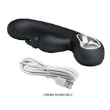 Party Up COLIN Rabbit Vibe - Black - VIBRATORS