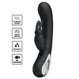 Party Up COLIN Rabbit Vibe - Black - VIBRATORS