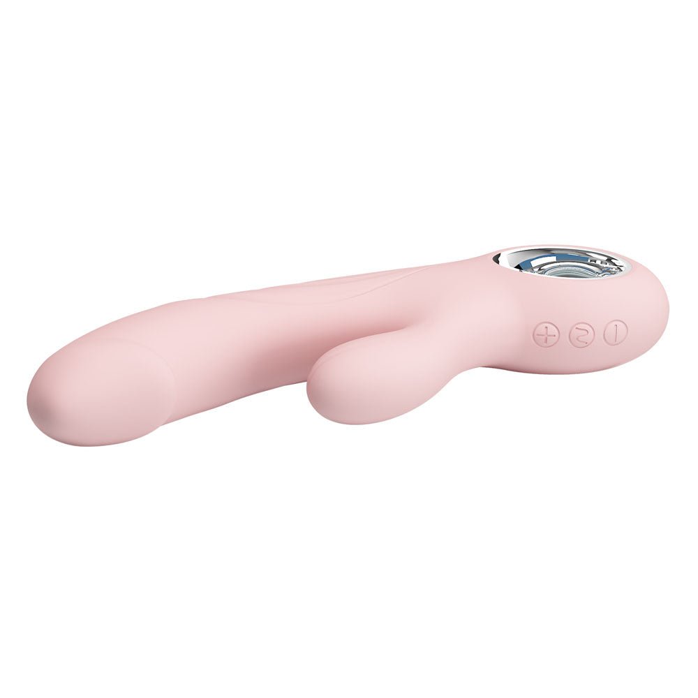 Party Up DAVE Rabbit Vibe - Pink - VIBRATORS