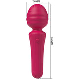 Party Up DUUNA Pink Massage Wand – Waterproof Silicone Vibrator - VIBRATORS