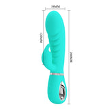 Party Up EDWARD Rabbit Vibe - Teal - VIBRATORS