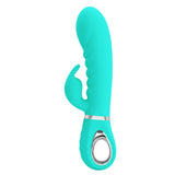 Party Up EDWARD Rabbit Vibe - Teal - VIBRATORS