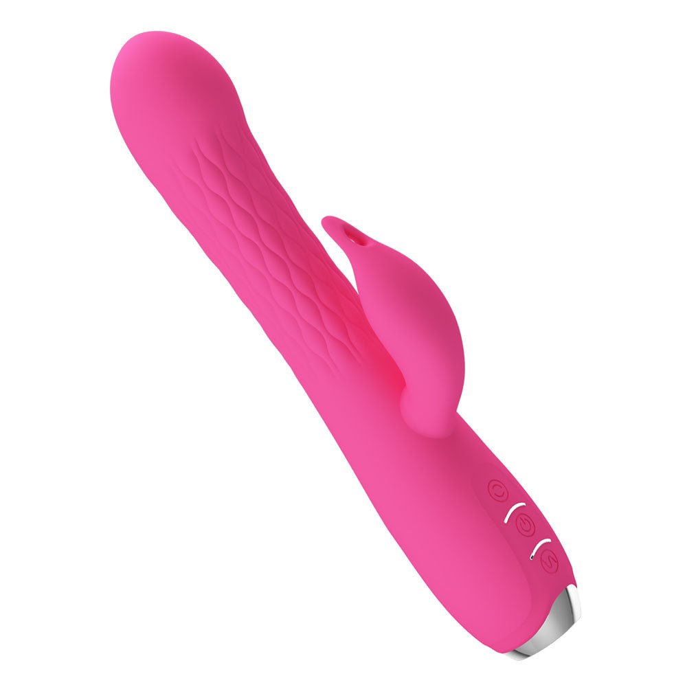 Party Up ERIC Rotating Beads Vibrator - Pink - VIBRATORS