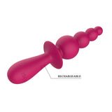 Party Up EVAJANE - Pink Beaded Vibrator - VIBRATORS