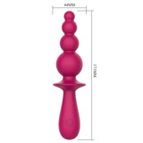 Party Up EVAJANE - Pink Beaded Vibrator - VIBRATORS