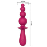 Party Up EVAJANE - Pink Beaded Vibrator - VIBRATORS