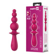 Party Up EVAJANE - Pink Beaded Vibrator - VIBRATORS