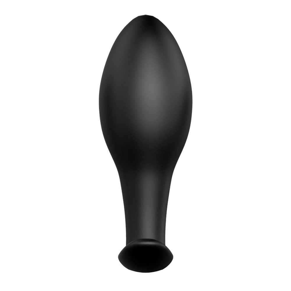 Party Up JASON Vibrating Anal Plug - Black - ANAL TOYS