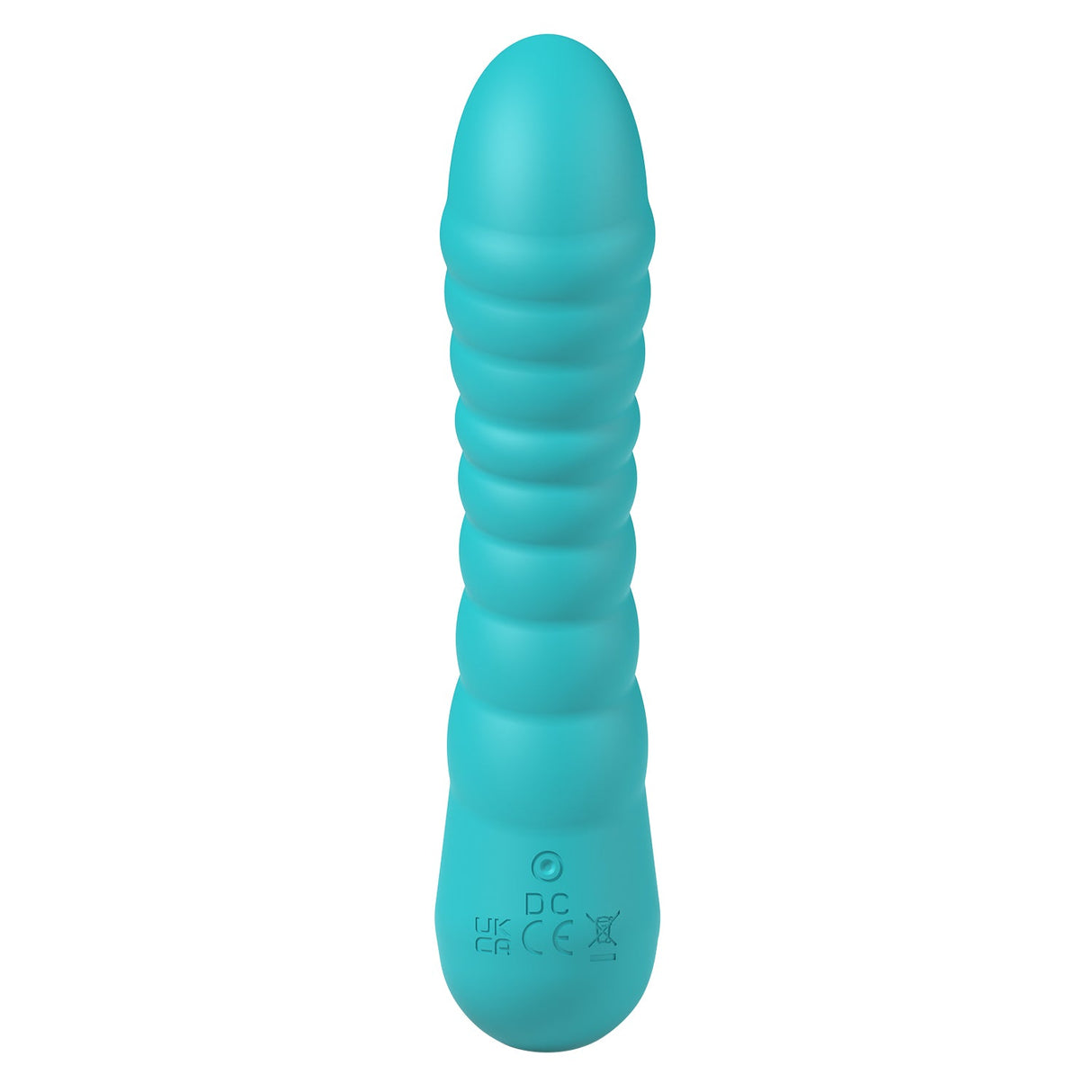 Party Up JAYLEI Rechargeable Silicone Vibrator – Teal, 7 Functions - VIBRATORS