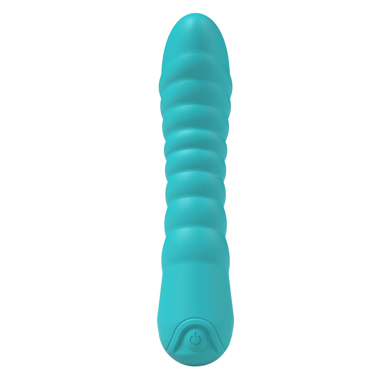 Party Up JAYLEI Rechargeable Silicone Vibrator – Teal, 7 Functions - VIBRATORS