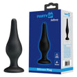 Party Up JEFFREY Butt Plug - Black 14 cm - ANAL TOYS