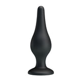 Party Up JEFFREY Butt Plug - Black 14 cm - ANAL TOYS