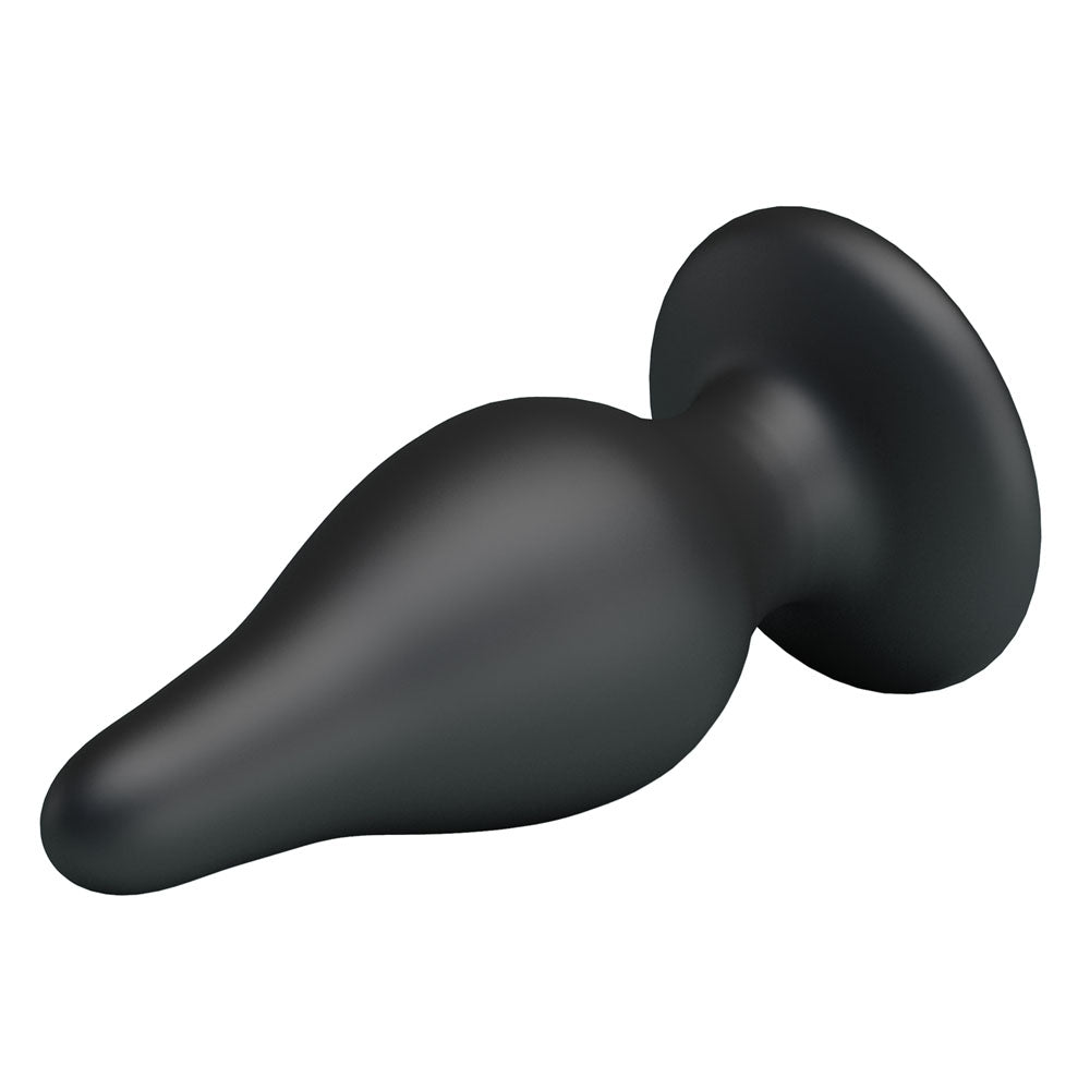 Party Up JEREMY Butt Plug - Black 15.4 cm - ANAL TOYS