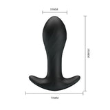 Party Up KEITH Vibrating Plug - Black - ANAL TOYS