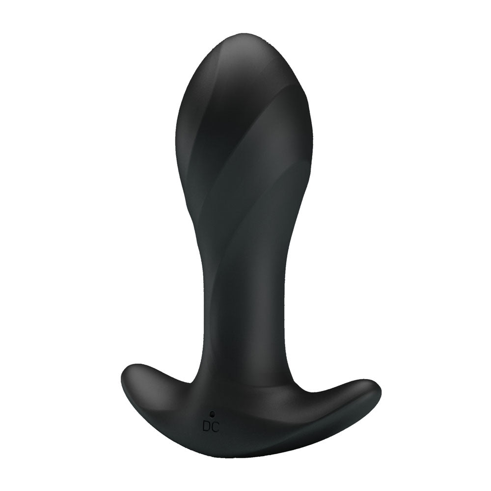 Party Up KEITH Vibrating Plug - Black - ANAL TOYS
