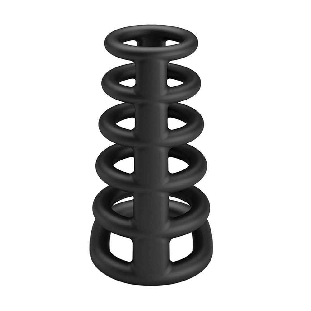 Party Up KIM Cock Cage - Black - COCK RINGS