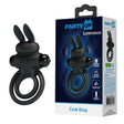 Party Up LAWRENCE Vibrating Cock Ring - Black - COCK RINGS