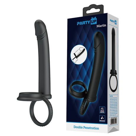 Party Up MARTIN Double Penetrator - Cock & Ball Rings - COCK RINGS