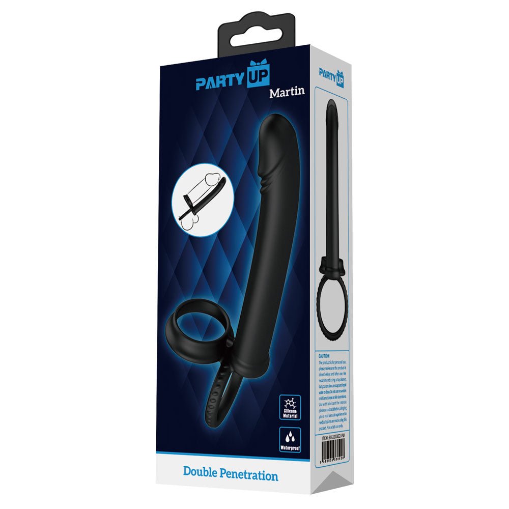 Party Up MARTIN Double Penetrator - Cock & Ball Rings - COCK RINGS