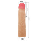 Party Up PHILIP 3 Inch Extender Sleeve - Flesh - SLEEVES