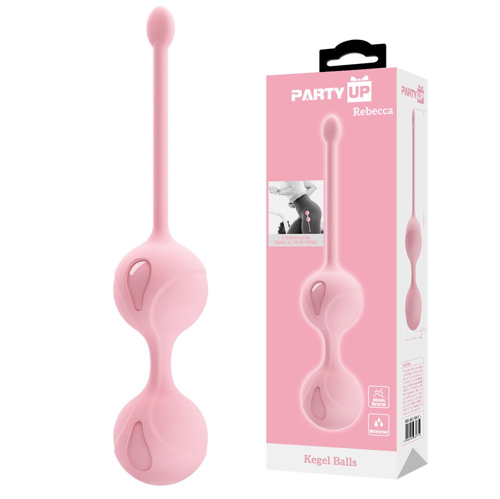 Party Up REBECCA Kegel Balls - Pink - KEGEL TOYS