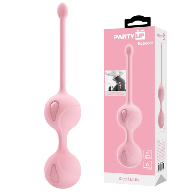 Party Up REBECCA Kegel Balls - Pink - KEGEL TOYS