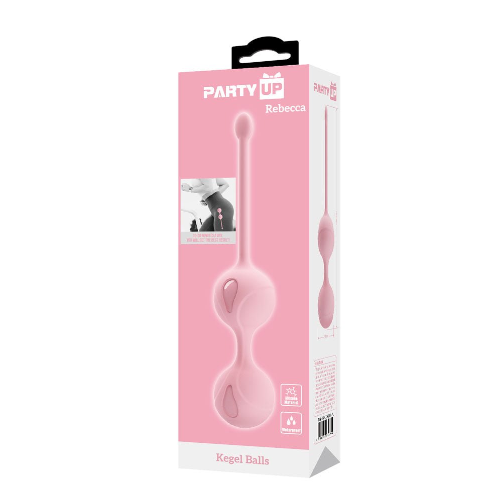 Party Up REBECCA Kegel Balls - Pink - KEGEL TOYS
