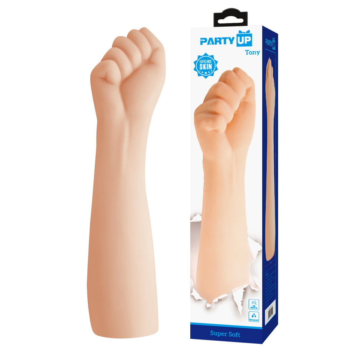 Party Up TONY Fist - Flesh 36 cm Fist Dildo - DONGS