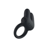 Passion Play Dual Motors Vibrating Cock Ring Black - COCK RINGS