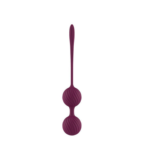 Passion Play Kegel Balls Purple Dual Set For Pelvic Floor Exercise - KEGEL TOYS