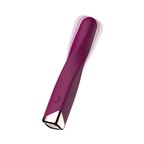 Passion Play USB Rechargeable Vibrating Bullet Purple 12 Centimeters - BULLETS & EGGS