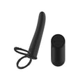 Passion Play USB Rechargeable Vibrating Double Penetrator Cock Ring With Remote - COCK RINGS