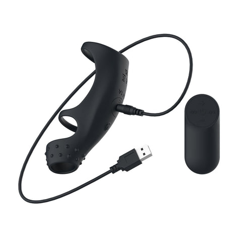 Passion Play Vibrating Cock Ring Sleeve Wireless Remote - SLEEVES
