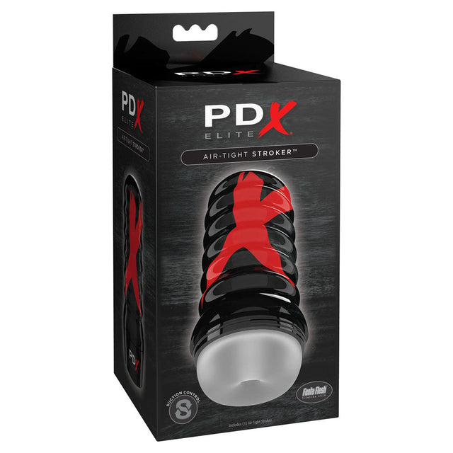 PDX Elite Air - Tight Stroker - Frosted - Clear Stroker - MASTURBATORS