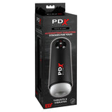 PDX Elite Moto Milker - USB Rechargeable Thrusting & Vibrating Auto Stroker - MASTURBATORS