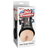 PDX Wet Bussies Super Bangin Butt - Light - Flesh Anal Stroker - MASTURBATORS