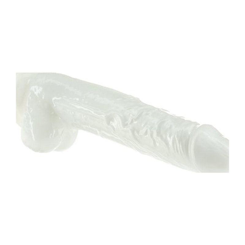 Pearl Dildo 8.5in Pearl White - Adult Toys