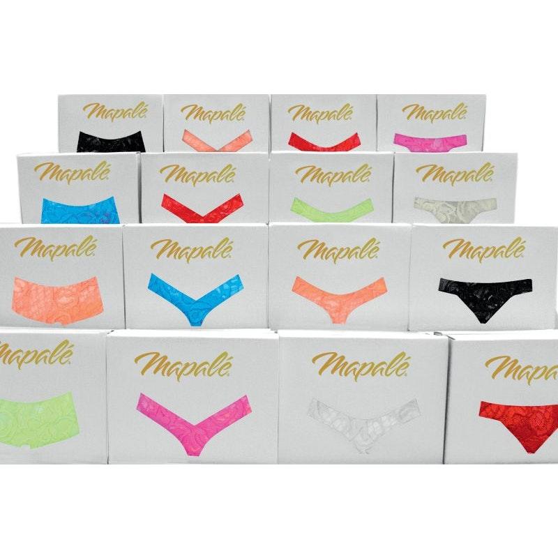 Peekaboo Crotchless Thong Black - Lingerie