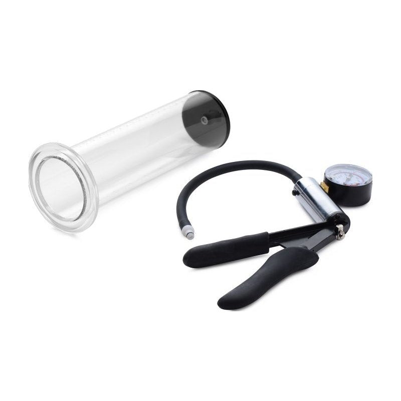 Penis Pump Kit with 2.5" Cylinder - Adult Toys