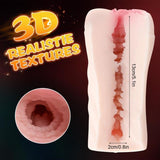 Elaine Realistic Vibrating Sucking Vaginal Masturbator - Adult Toys