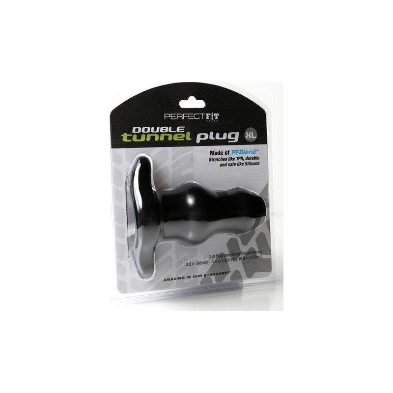 PerfectFit Double XL Tunnel Plug – Hollow Silicone PF Blend Butt Plug - Adult Toys