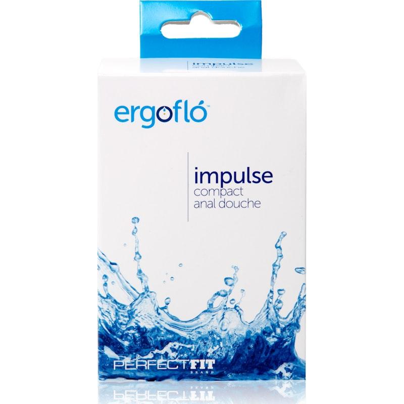 PerfectFit Ergoflo Impulse Anal Douche – Biobased PVC Enema Kit - Adult Toys