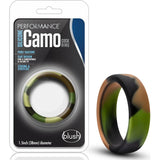 Performance Silicone Camo Cock Ring Green Camoflauge - Naughty by Nature Adult Store