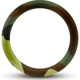 Performance Silicone Camo Cock Ring Green Camoflauge - Naughty by Nature Adult Store