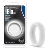 Performance Silicone Glo Cock Ring White Glow - Naughty by Nature Adult Store